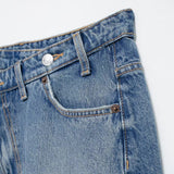 Hila Chic Side Button Mini Denim Skirt