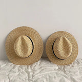 Bora Casual Straw Fedora Hats