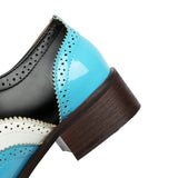 Benedita Bright Block Oxford Brogues