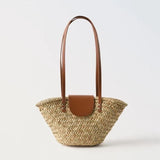 Genna Mini Straw Basket Bag