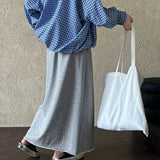 Percy Casual Sweatpants Maxi Skirts