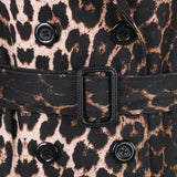 Karuna Leopard Trench Coats