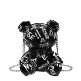 Graffiti Teddy Bear Handbag