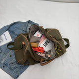 Pillo Canvas Graphic Print Duffle Bag