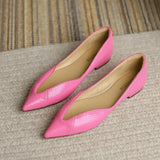 Joplin Tulip Pointed Toe Flats