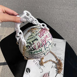 Tina Graffiti Basket Ball Bag