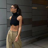 Xyra Turtleneck Bra Top