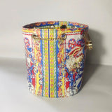 Valentina Baroque Chain Bucket Bag