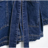 Bertha Denim Trench Jacket