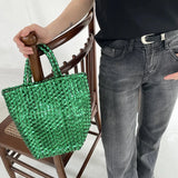 Rubie Metallic Wove Tote Bag