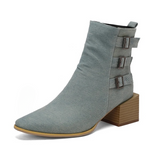 Margot Casual Ankle Chelsea Biker Boots