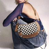 Nes Checkerboard Saddle Bag