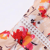 Nina Spring Floral Mini Flare Dress