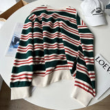 Casa Multi Striped Cotton Sweatshirts