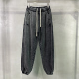 Jacyee Vintage Wash Fleece Jogger Sweatpants