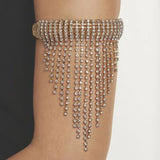 Luxe Crystal Tassle Arm Bracelet