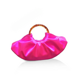 Mila Ruched Round Handle Dumpling Bags