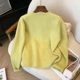 Briana Cheongsam Knots Sweater Cardigan