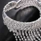 Luxe Crystal Tassle Arm Bracelet