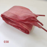 Ombre Wide Silk Bow Shoelaces