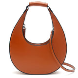 Giada Half Moon Vegan Leather Hobo Handbags