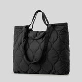 Onora Nylon Quilted Padded Large Tote Bag