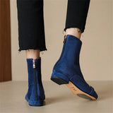 Filipa Horsebit Suede Ankle Boots