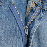 Hila Chic Side Button Mini Denim Skirt