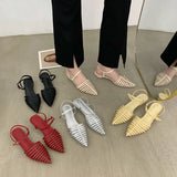 Aluna Multi Lines Strapy Sandals