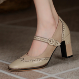 Mariana Retro Mary Janes Pumps