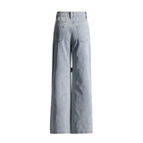 Aleki Tulip Flower Applique Jeans