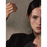 Elegant Square Natural Opal Stone Pendant Necklace