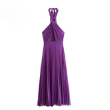 Tina Pleated Hater Dress