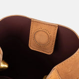 Camille Suede-Look Bucket Bag