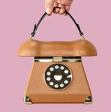 Tamara Vintage Telephone Shaped Box Bag