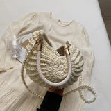 Cecille Conch Crochet Bag - Classic