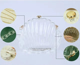 Emelda Clear Acrylic Shell Bag