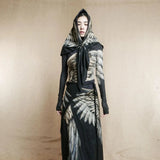 Ina Dark Angel Wing Creative Scarf