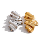 Addison Abstract Wavy Sculptural Brooch