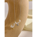 Natural Pearl String Beads Necklace