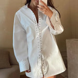 Reese Corset Lace Up Tunic Shirts