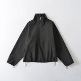 Gesine Funnel Neck Cropped Sport Jacket