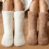 Cozy Knee High Plush Socks