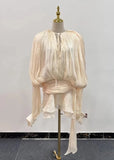 Deena Ruffle Chiffon Mini Dress