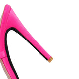 Ines Rosette Wrap Around Stiletto Sandals