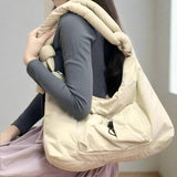 Bianca Nylon Puffy Shoulder Bag