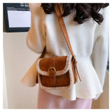 Beatriz Faux Serpa Shoulder Flap Bag