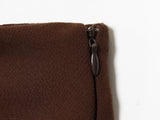 Manon Asymmetrical Wrap Mini Skirt