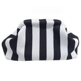 Emela Stripe Knit Day Clutches