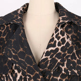 Karuna Leopard Trench Coats
